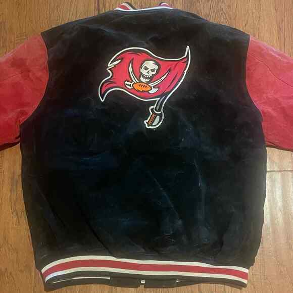 Vintage Spotlight Tampa Bay Buccaneers Leather Men's Large Jacket - Picture 7 of 9